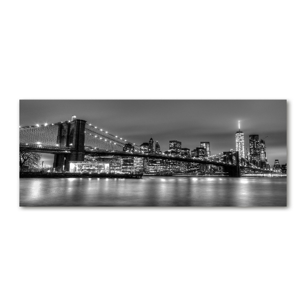 Acrylbild Fotodruck Brooklyn Bridge