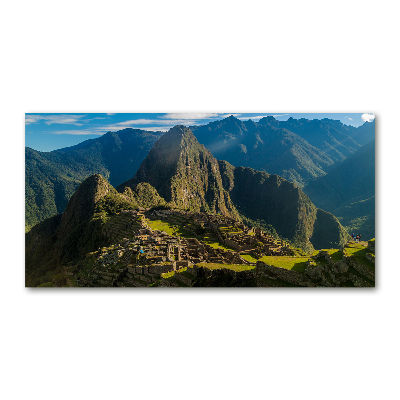 Acrylglas-Druck Ruinen von Machu Picchu