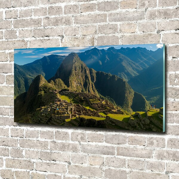 Acrylglas-Druck Ruinen von Machu Picchu