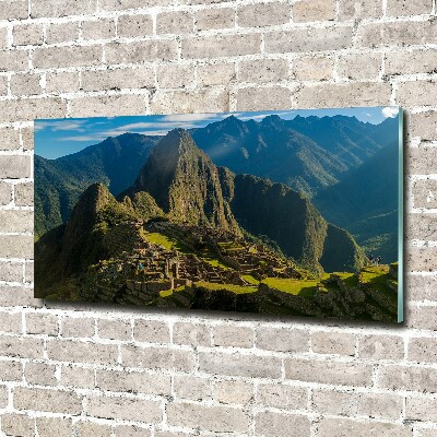 Acrylglas-Druck Ruinen von Machu Picchu