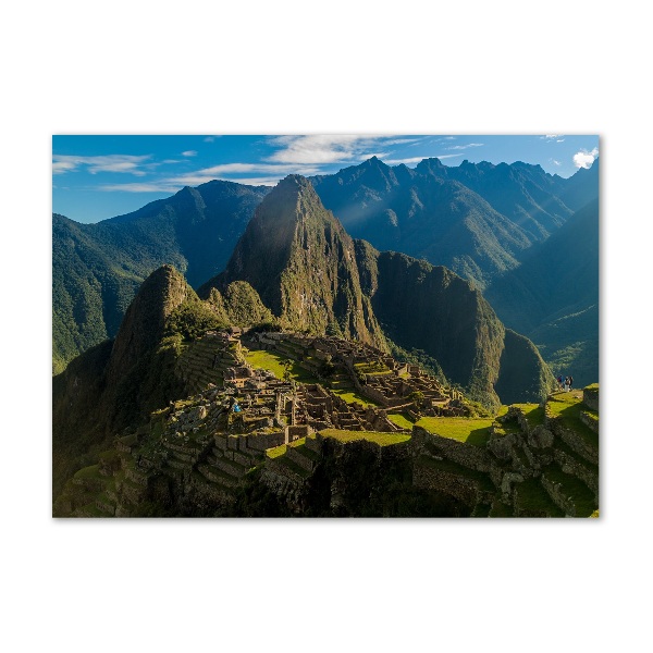 Acrylglas-Druck Ruinen von Machu Picchu