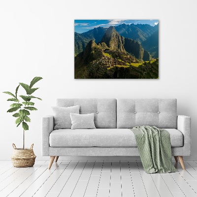 Acrylglas-Druck Ruinen von Machu Picchu