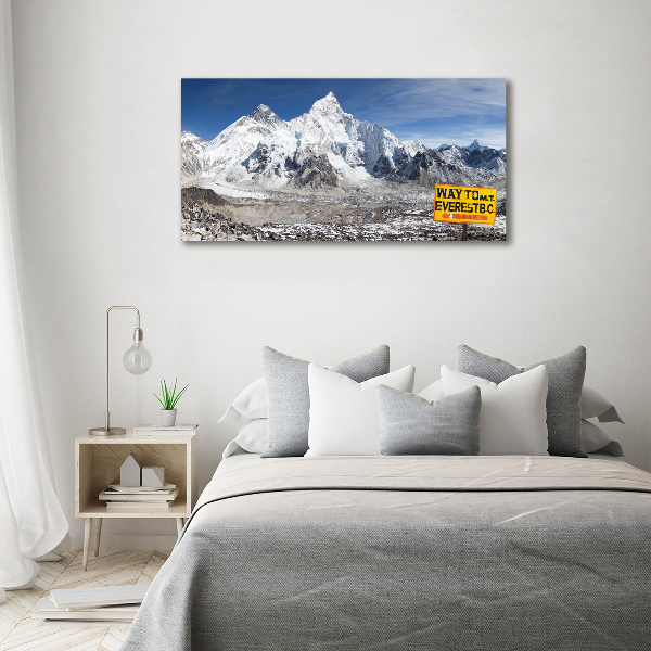 Acrylbild Fotodruck Mount Everest