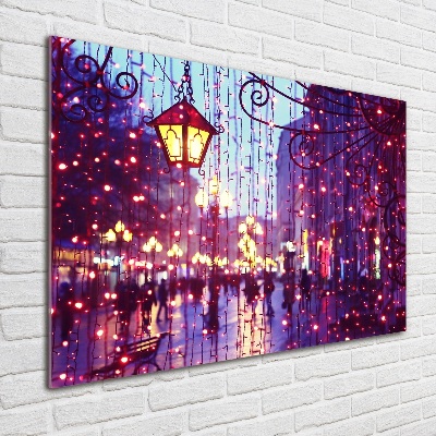 Bild auf Acrylglas Lichter in der Stadt