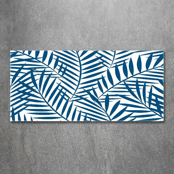 Acrylglas-Druck Palmenblätter