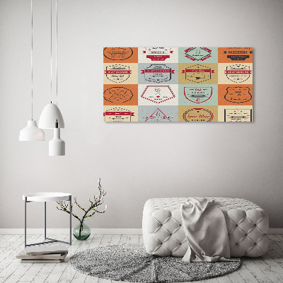 Acrylbild Fotodruck Skateboard-Schilder