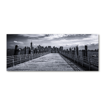 Bild auf Acrylglas New Yorker Panorama