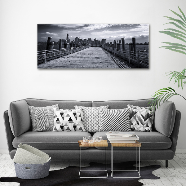 Bild auf Acrylglas New Yorker Panorama