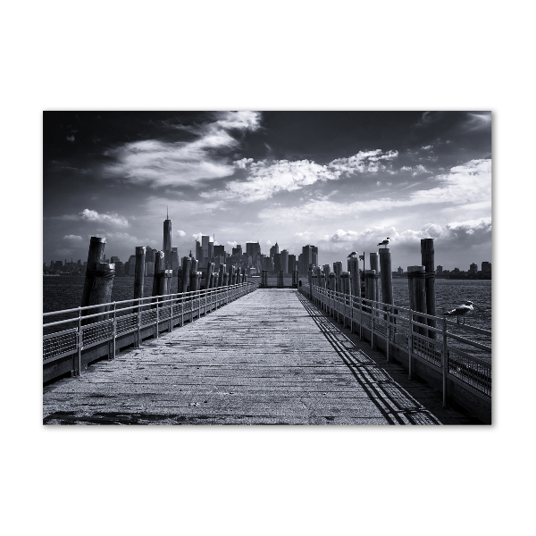 Bild auf Acrylglas New Yorker Panorama