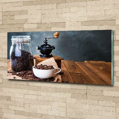 Acrylglas-Druck Kaffeemühle