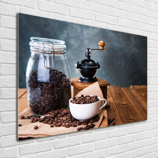 Acrylglas-Druck Kaffeemühle