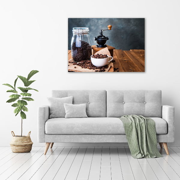 Acrylglas-Druck Kaffeemühle