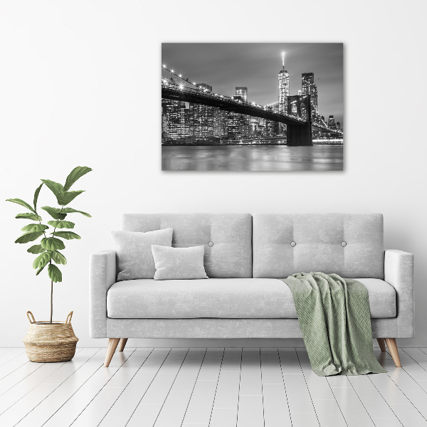 Foto auf Acryl New York bei Nacht