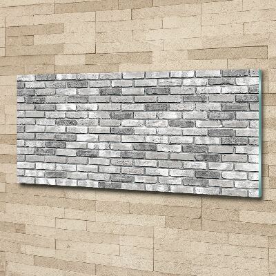 Acrylglas-Druck Ziegelmauer