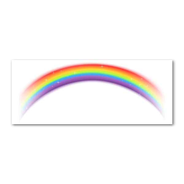 Acrylglas-Druck Regenbogen