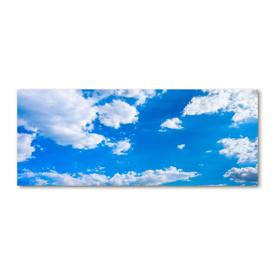 Acrylglas-Druck Wolken am Himmel