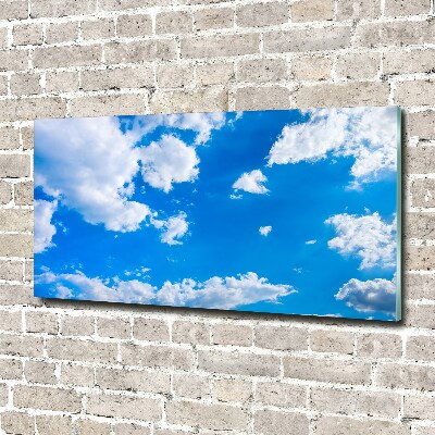 Acrylglas-Druck Wolken am Himmel