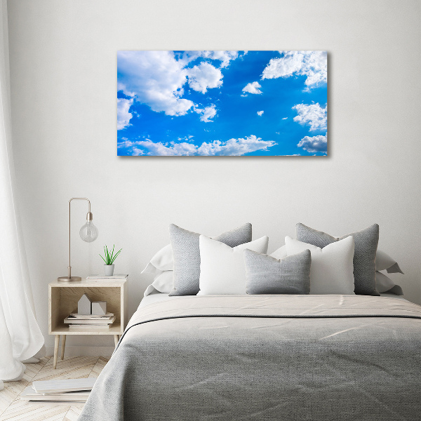 Acrylglas-Druck Wolken am Himmel