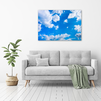 Acrylglas-Druck Wolken am Himmel