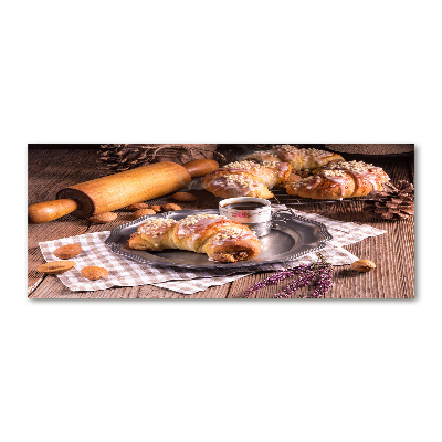 Foto auf Acryl Croissants