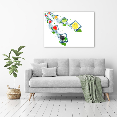 Bild auf Acrylglas Fruchtwürfel