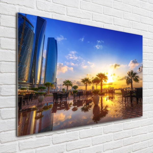 Acrylbild Fotodruck Abu Dhabi Ost