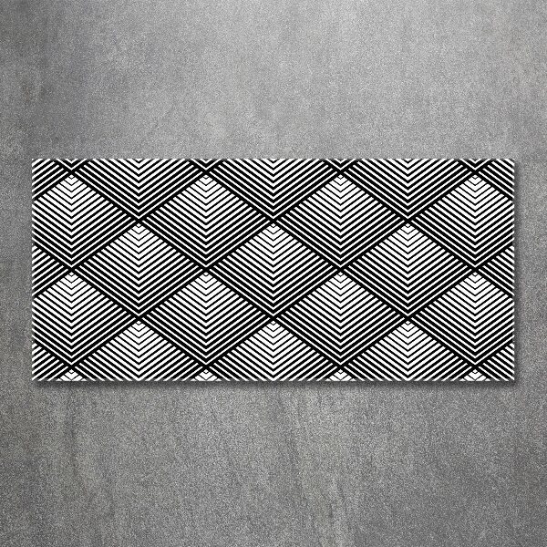 Bild auf Acrylglas Geometrischer Hintergrund