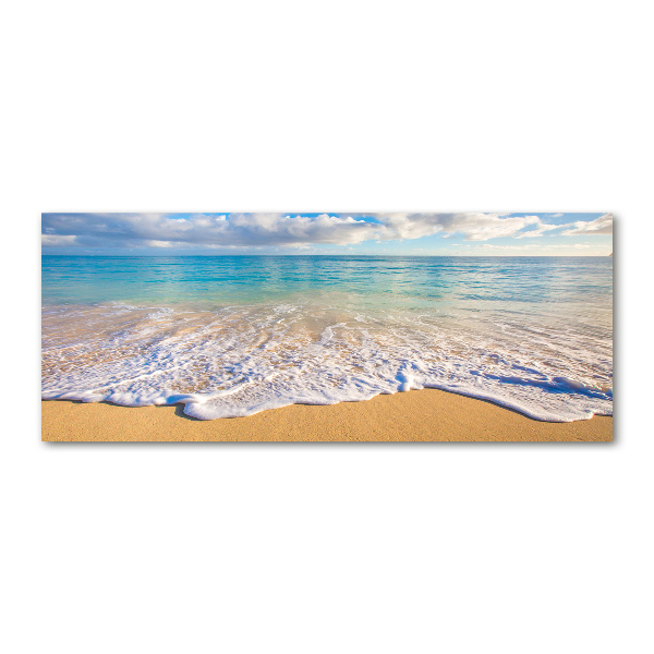 Bild auf Acrylglas Hawaiianischer Strand