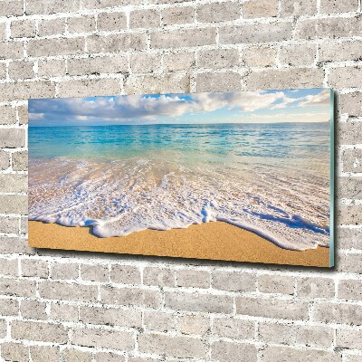 Bild auf Acrylglas Hawaiianischer Strand
