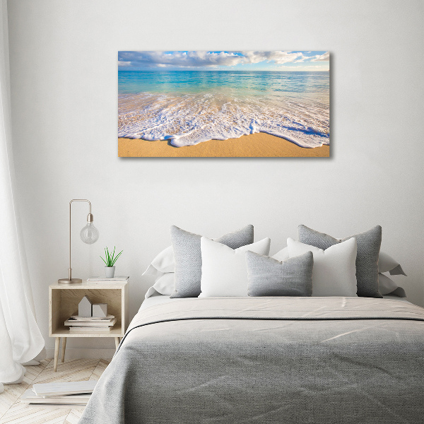 Bild auf Acrylglas Hawaiianischer Strand