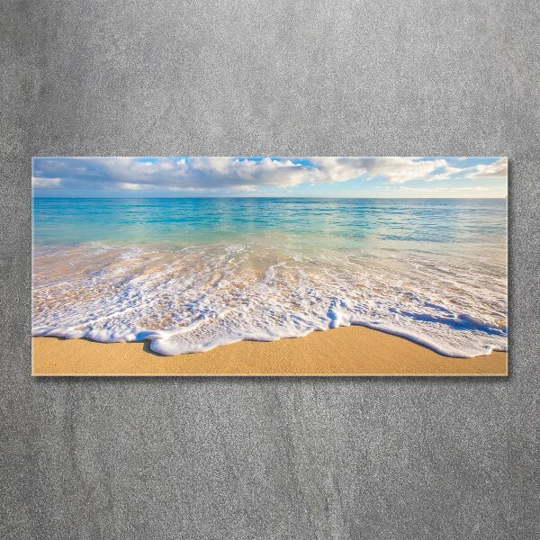 Bild auf Acrylglas Hawaiianischer Strand