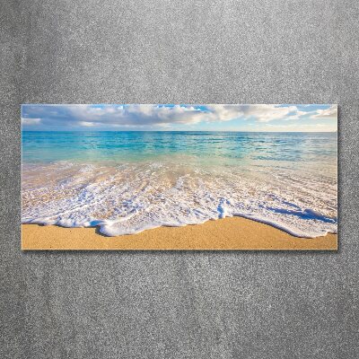 Bild auf Acrylglas Hawaiianischer Strand