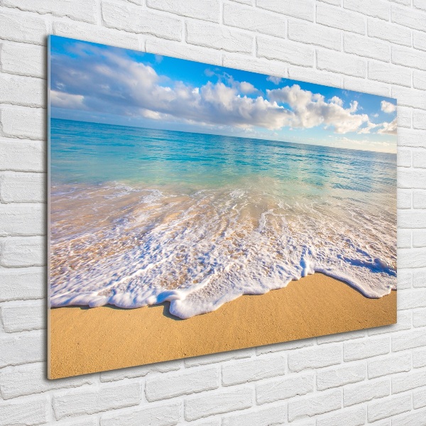 Bild auf Acrylglas Hawaiianischer Strand