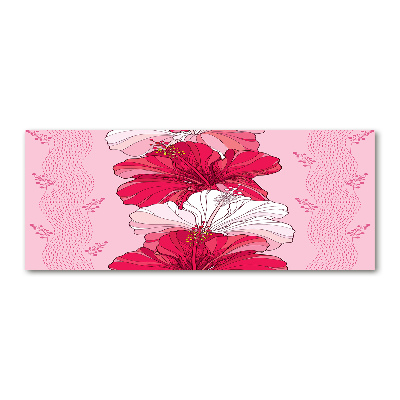 Acrylglas-Druck Hawaiianische Blumen