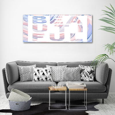 Bild auf Acrylglas Schön