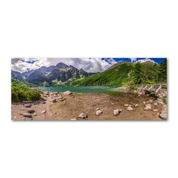 Foto auf Acryl See in den Bergen