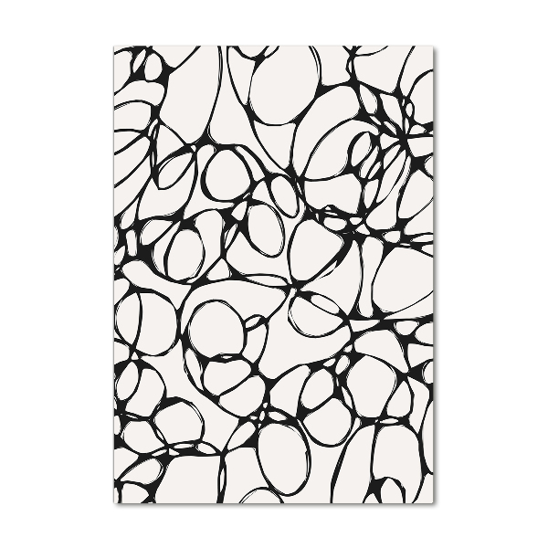 Bild auf Acrylglas vertikal Chaotische Kreise