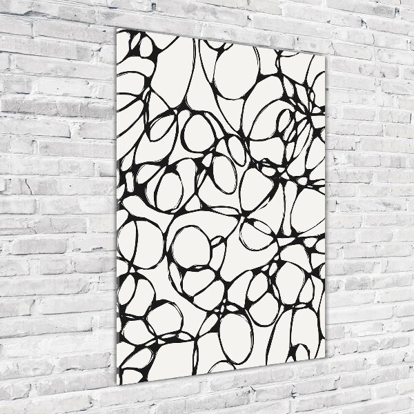 Bild auf Acrylglas vertikal Chaotische Kreise