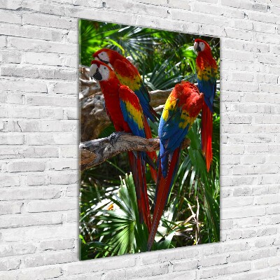 Modernes Acrylbild vertikal Aras