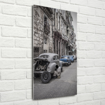 Bild auf Acrylglas vertikal Havanna