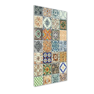 Acrylbild vertikal Keramikfliesen