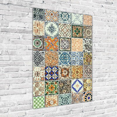 Acrylbild vertikal Keramikfliesen