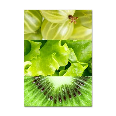 Plexiglasbilder vertikal Obst und Gemüse