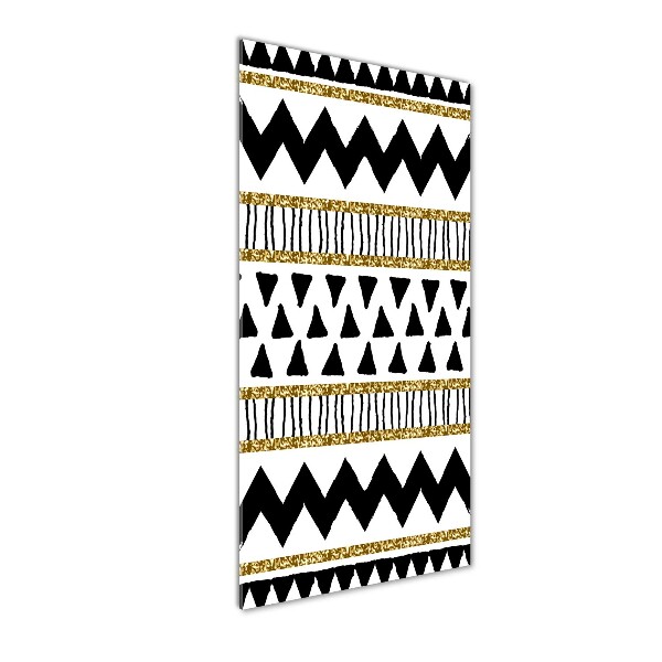 Modernes Acrylbild vertikal Ethnische Zugehörigkeit