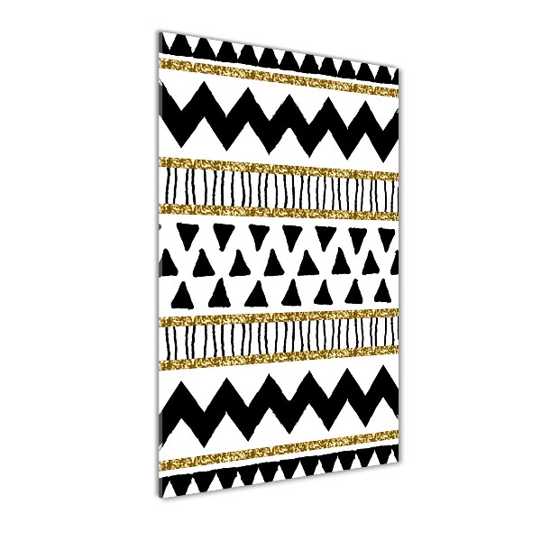 Modernes Acrylbild vertikal Ethnische Zugehörigkeit