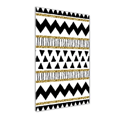 Modernes Acrylbild vertikal Ethnische Zugehörigkeit