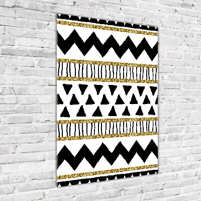 Modernes Acrylbild vertikal Ethnische Zugehörigkeit