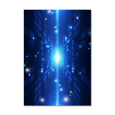 Bild auf Acrylglas vertikal 3D-Hintergrund