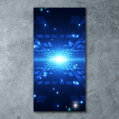 Bild auf Acrylglas vertikal 3D-Hintergrund