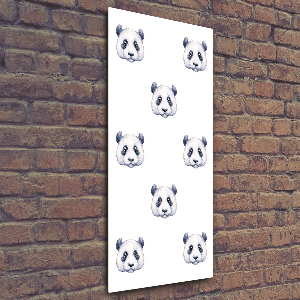 Plexiglasbilder vertikal Pandas
